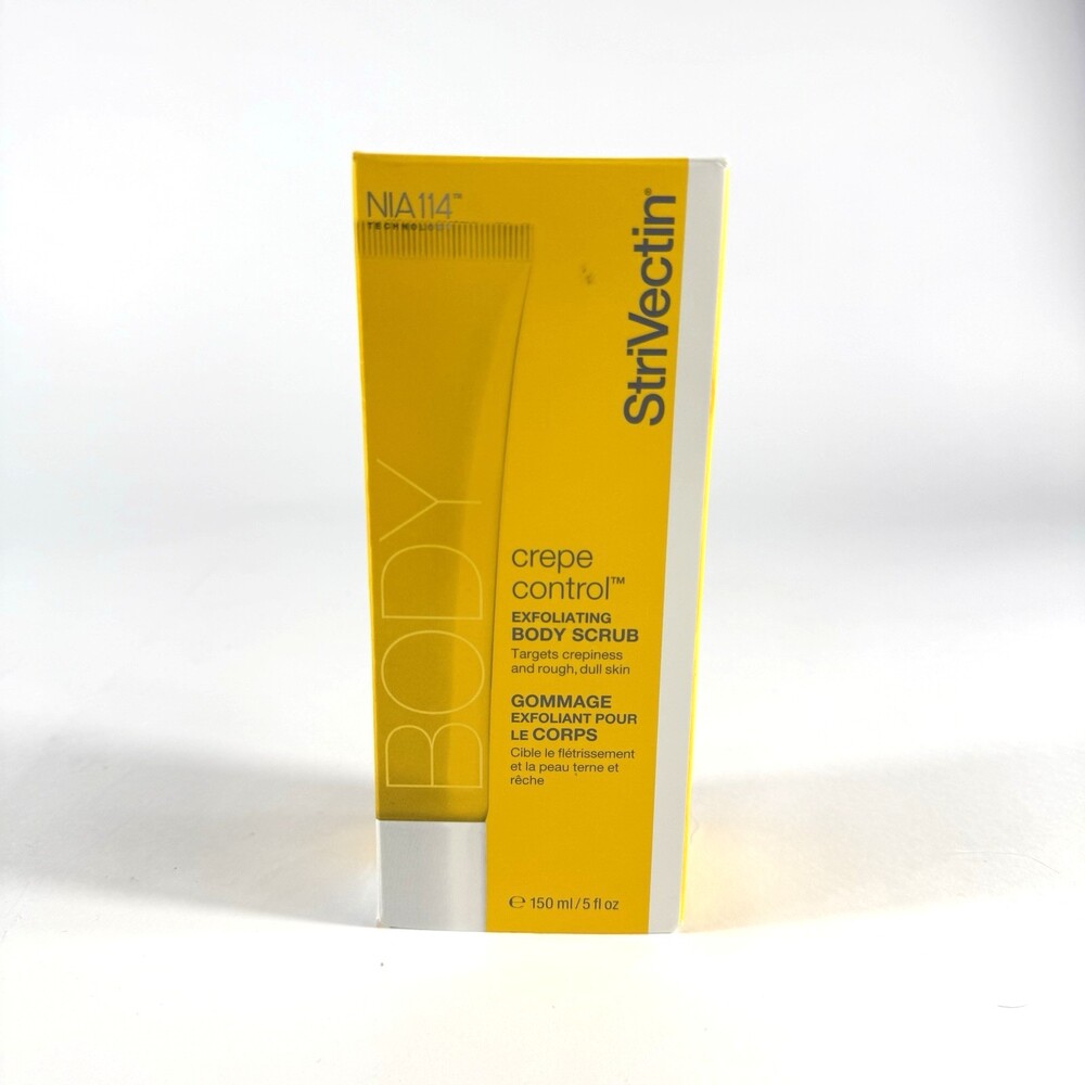 StriVectin Crepe Control by StriVectin, 5 oz Exfoliating Body Scrub New in box